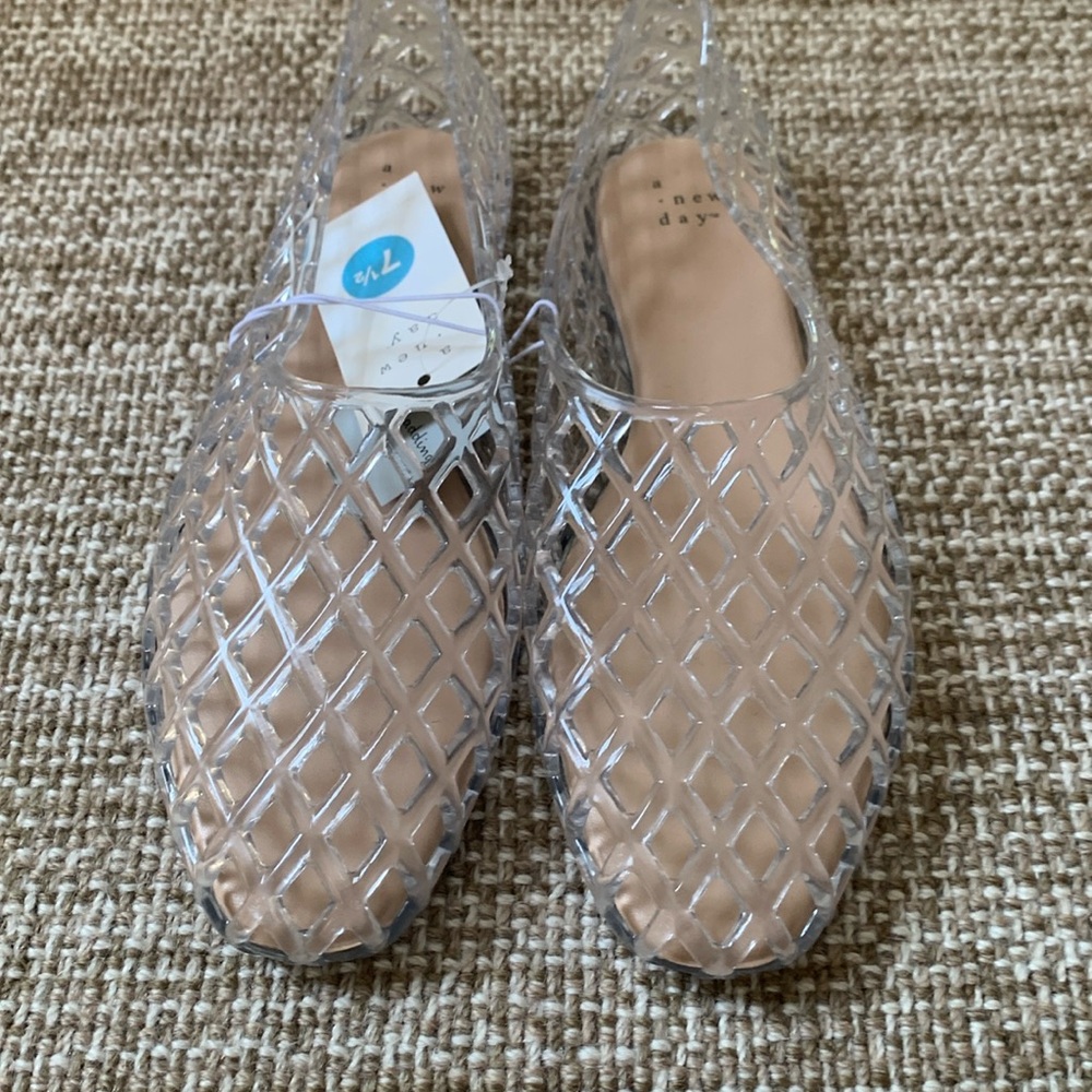 Target Clear Shoes NWOT’s